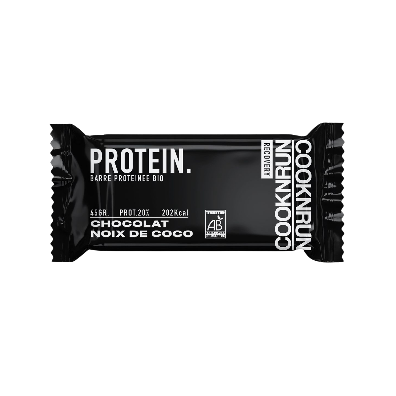 Barres protéinées bio RECOVERY x20 | Chocolat - Noix de coco