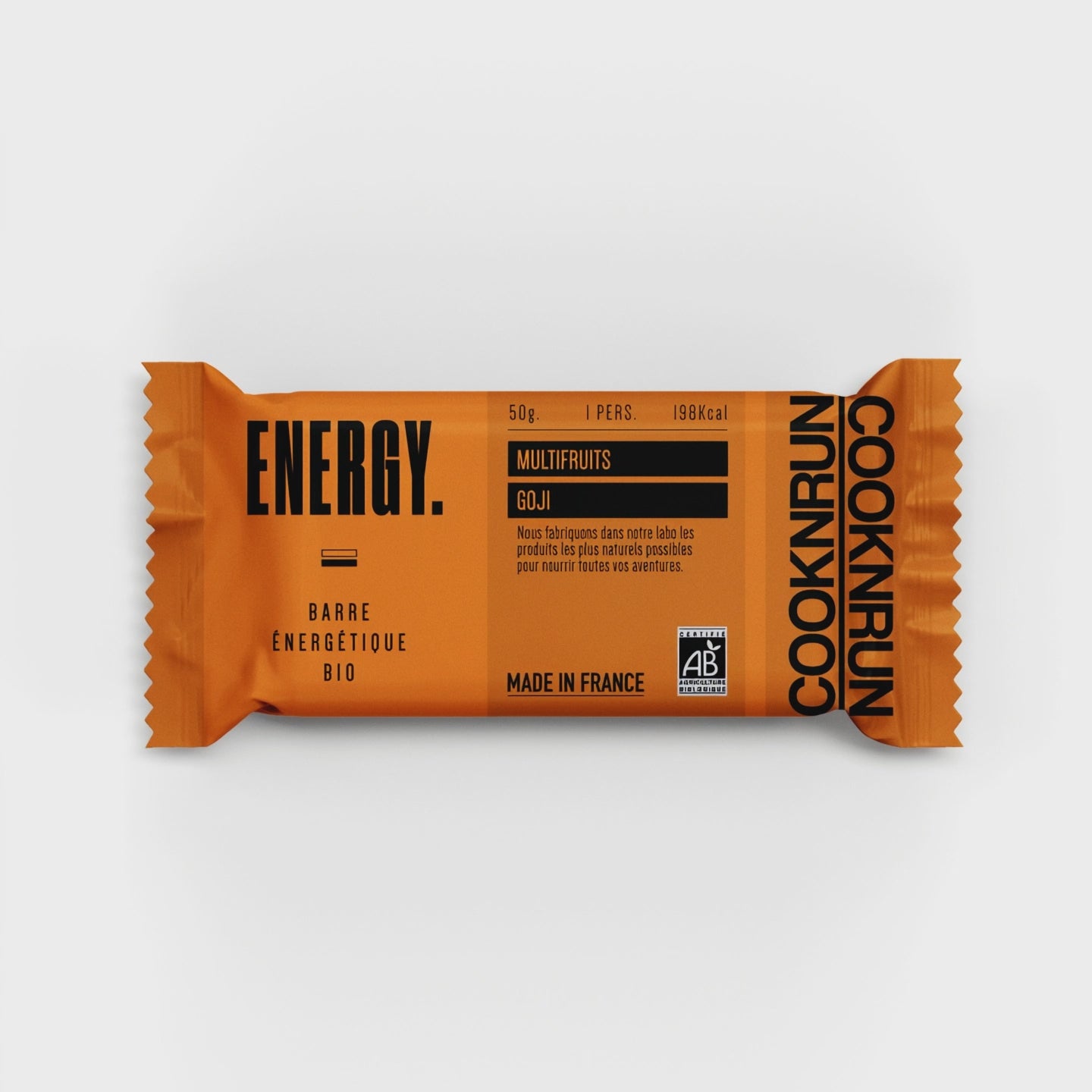 Barres énergétiques bio x20 | Multifruits, Goji, Graines de courge